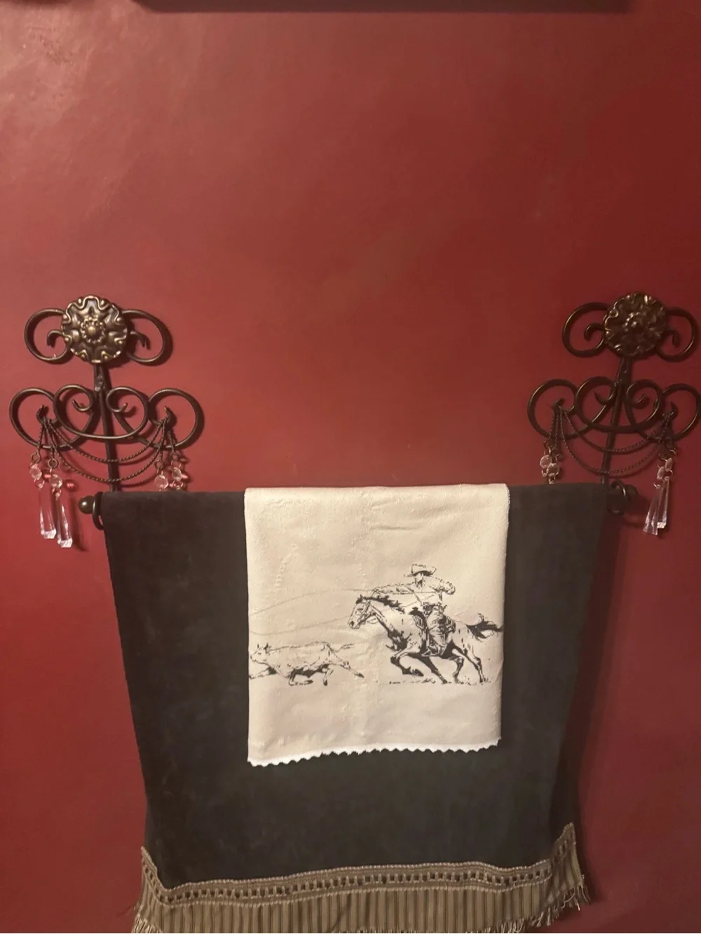 Howdy Desert Cowboy Cotton Kitchen Towels - Set of 6